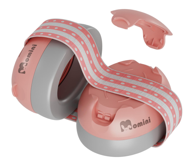 MOMINI Słuchawki wygłuszające dla dzieci Mimi Pink - 1536418 - zdjęcie 2